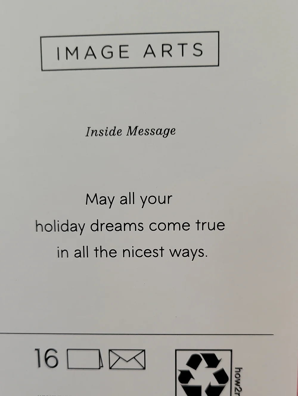 Happy Holidays Puppy With Santa Hat Holiday Cards -Set Of 2